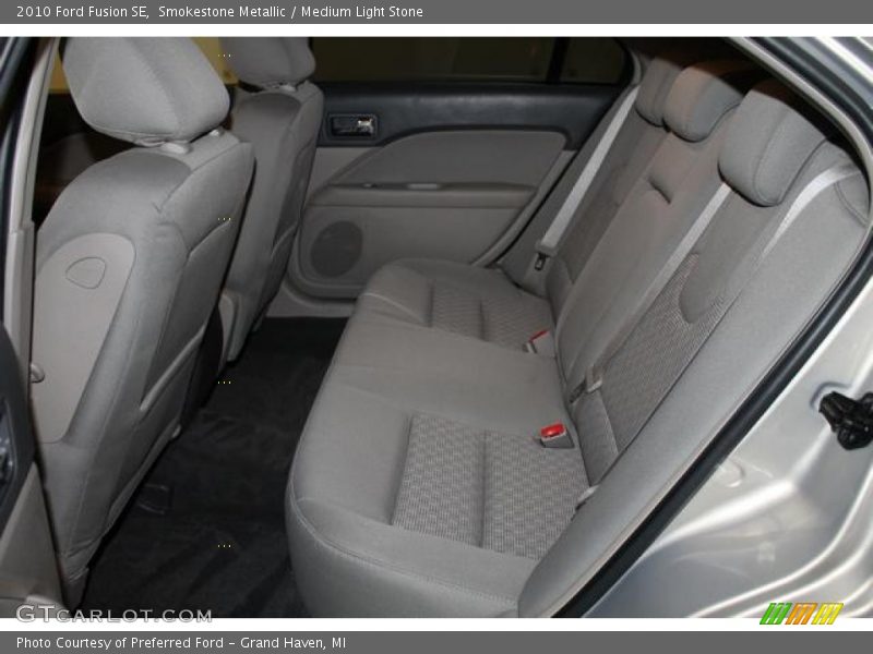 Smokestone Metallic / Medium Light Stone 2010 Ford Fusion SE
