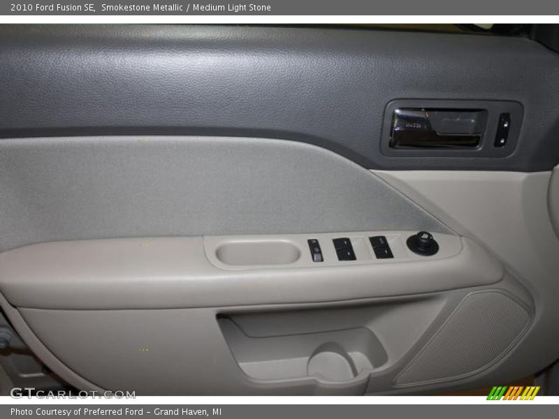 Smokestone Metallic / Medium Light Stone 2010 Ford Fusion SE