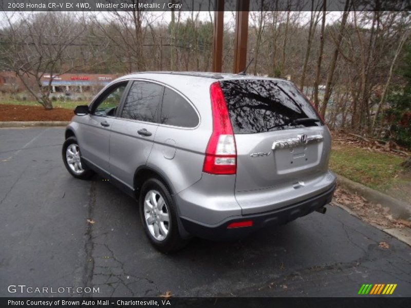 Whistler Silver Metallic / Gray 2008 Honda CR-V EX 4WD