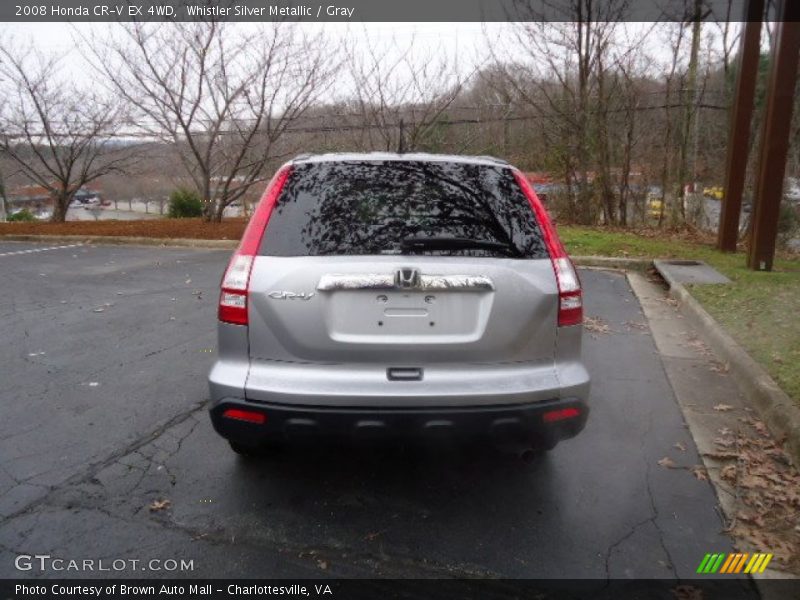 Whistler Silver Metallic / Gray 2008 Honda CR-V EX 4WD