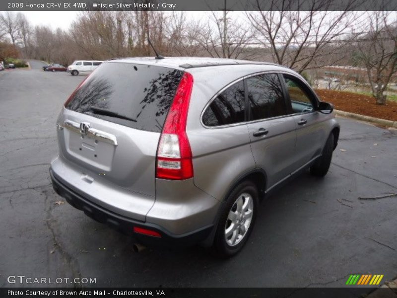 Whistler Silver Metallic / Gray 2008 Honda CR-V EX 4WD
