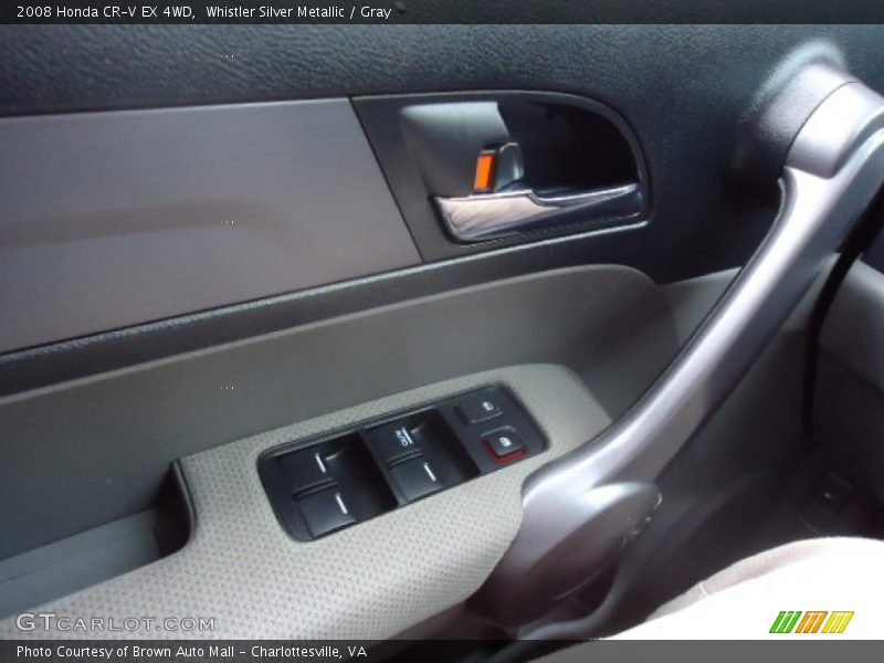Whistler Silver Metallic / Gray 2008 Honda CR-V EX 4WD