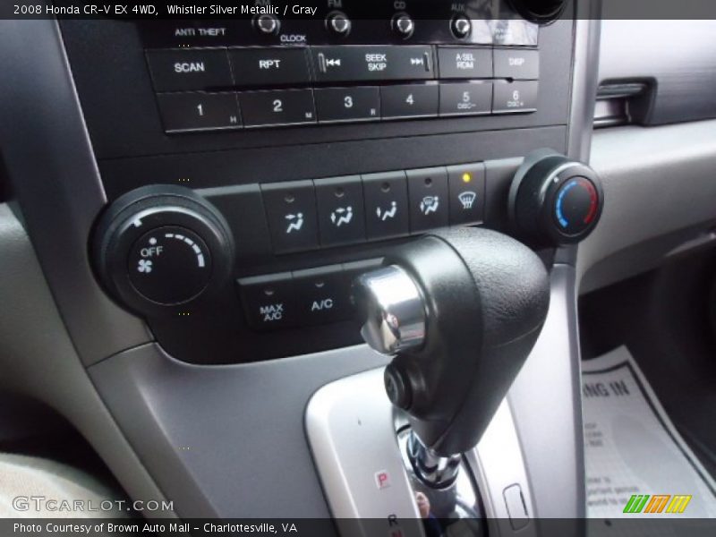 Whistler Silver Metallic / Gray 2008 Honda CR-V EX 4WD