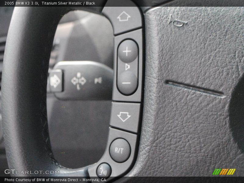 Titanium Silver Metallic / Black 2005 BMW X3 3.0i