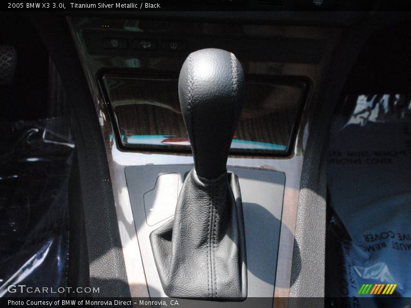 Titanium Silver Metallic / Black 2005 BMW X3 3.0i