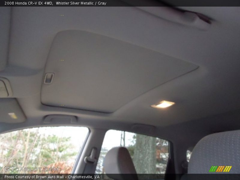 Whistler Silver Metallic / Gray 2008 Honda CR-V EX 4WD