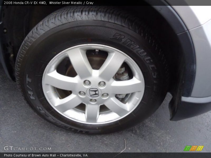 Whistler Silver Metallic / Gray 2008 Honda CR-V EX 4WD