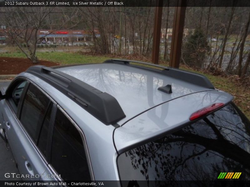Ice Silver Metallic / Off Black 2012 Subaru Outback 3.6R Limited
