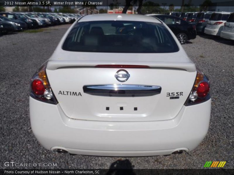Winter Frost White / Charcoal 2012 Nissan Altima 3.5 SR