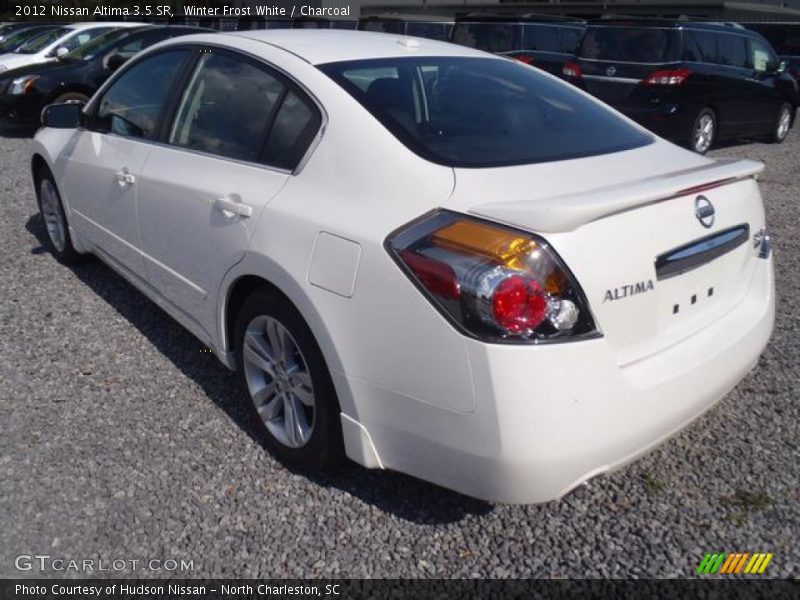 Winter Frost White / Charcoal 2012 Nissan Altima 3.5 SR