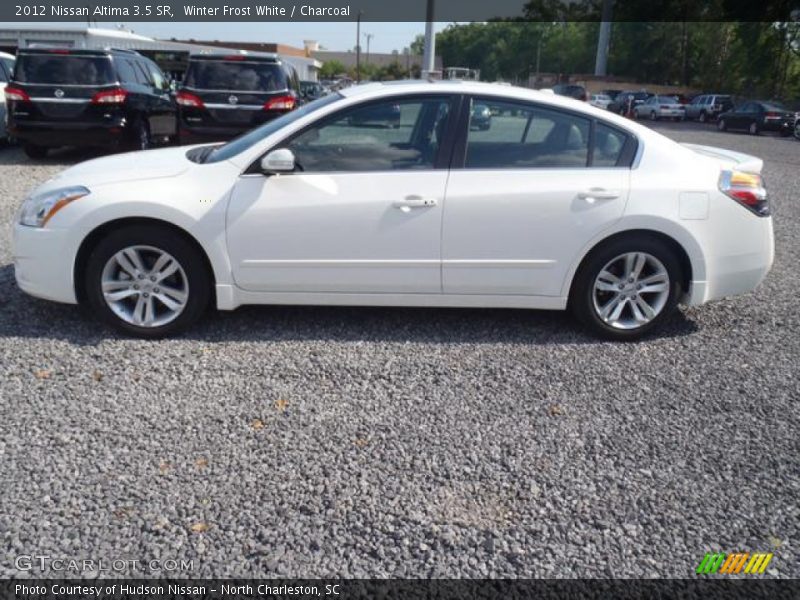 Winter Frost White / Charcoal 2012 Nissan Altima 3.5 SR