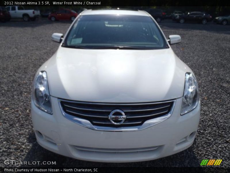 Winter Frost White / Charcoal 2012 Nissan Altima 3.5 SR