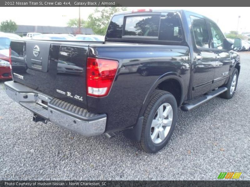 Galaxy Black / Almond 2012 Nissan Titan SL Crew Cab 4x4