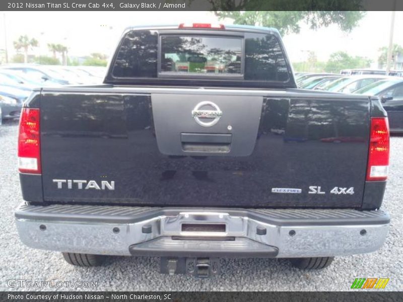 Galaxy Black / Almond 2012 Nissan Titan SL Crew Cab 4x4