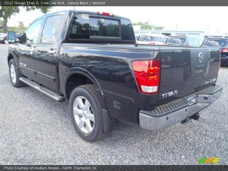 Galaxy Black / Almond 2012 Nissan Titan SL Crew Cab 4x4