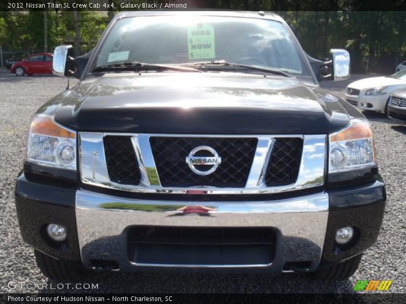 Galaxy Black / Almond 2012 Nissan Titan SL Crew Cab 4x4