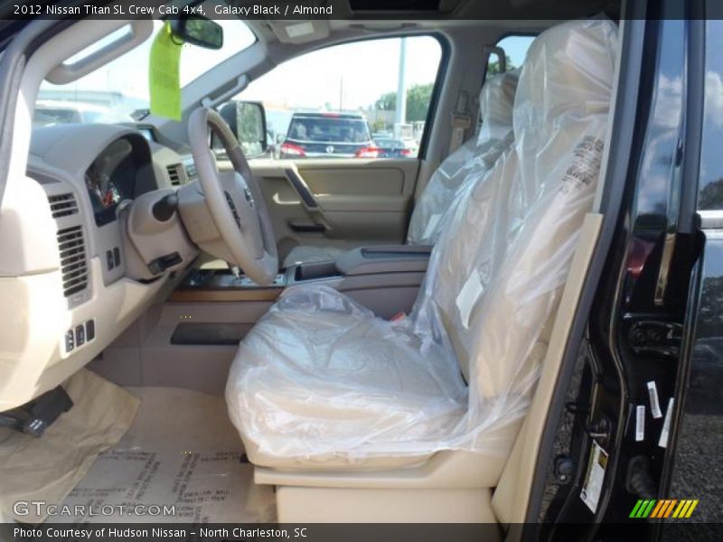 Galaxy Black / Almond 2012 Nissan Titan SL Crew Cab 4x4