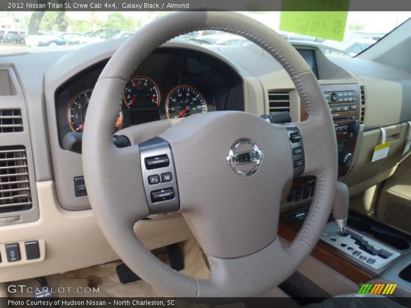 Galaxy Black / Almond 2012 Nissan Titan SL Crew Cab 4x4