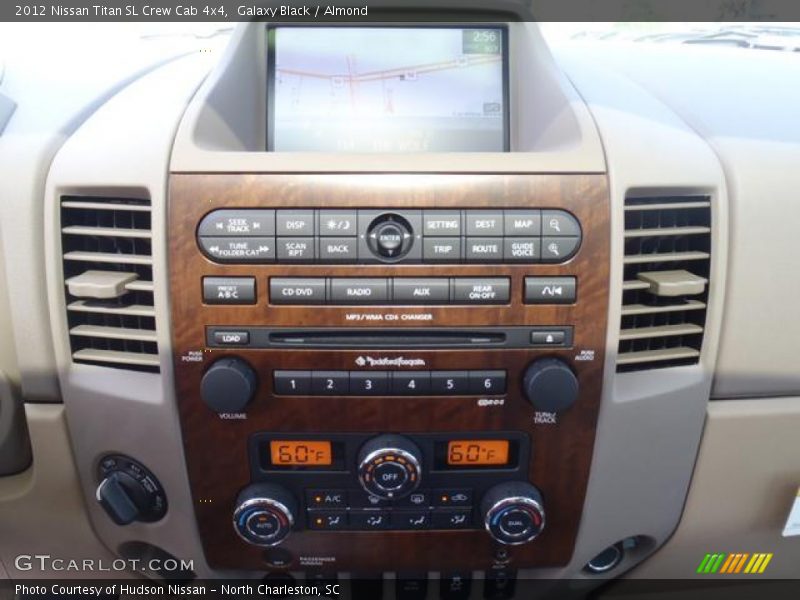 Galaxy Black / Almond 2012 Nissan Titan SL Crew Cab 4x4
