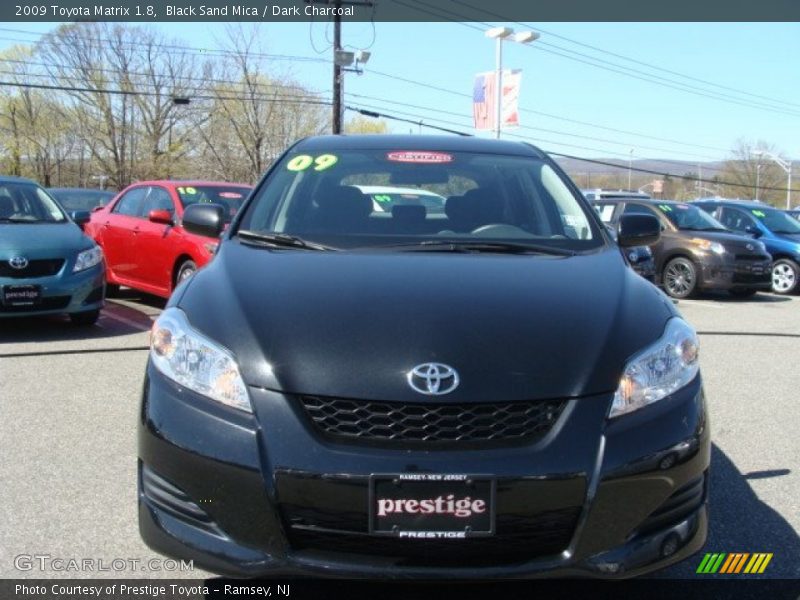 Black Sand Mica / Dark Charcoal 2009 Toyota Matrix 1.8