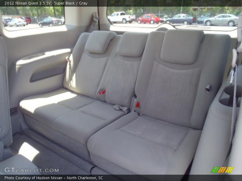 Super Black / Gray 2012 Nissan Quest 3.5 SV