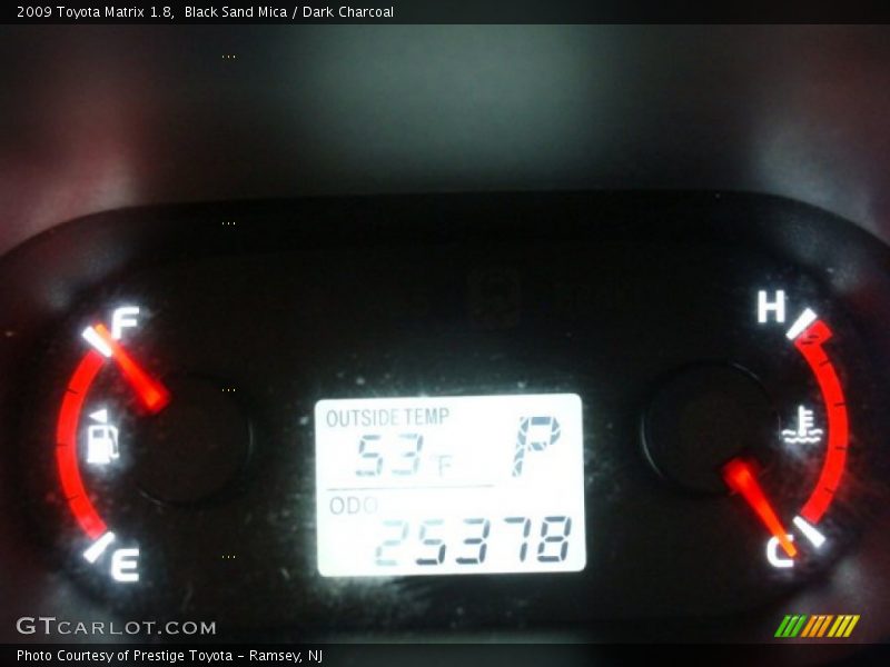 Black Sand Mica / Dark Charcoal 2009 Toyota Matrix 1.8