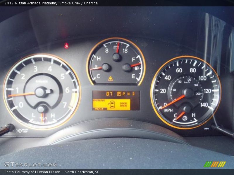 Smoke Gray / Charcoal 2012 Nissan Armada Platinum