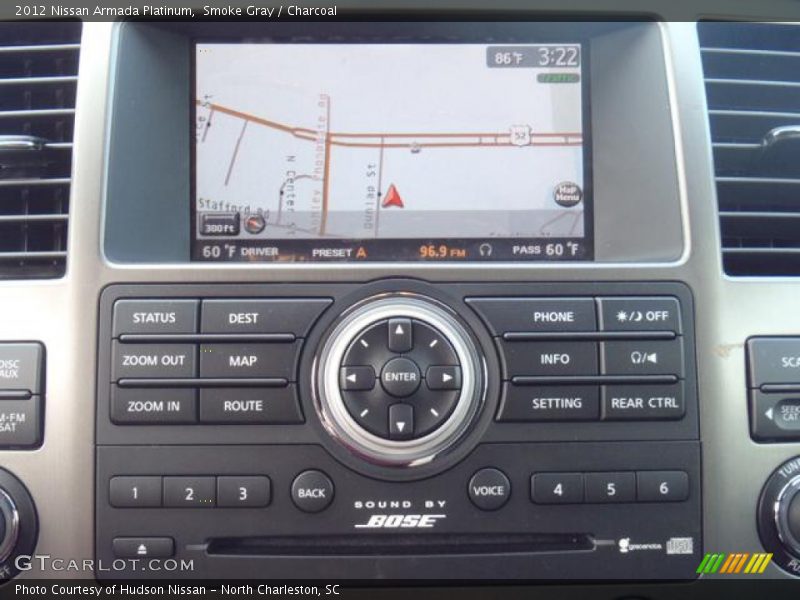 Smoke Gray / Charcoal 2012 Nissan Armada Platinum