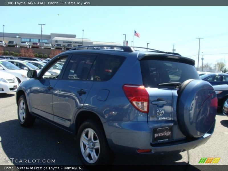 Pacific Blue Metallic / Ash 2008 Toyota RAV4 4WD