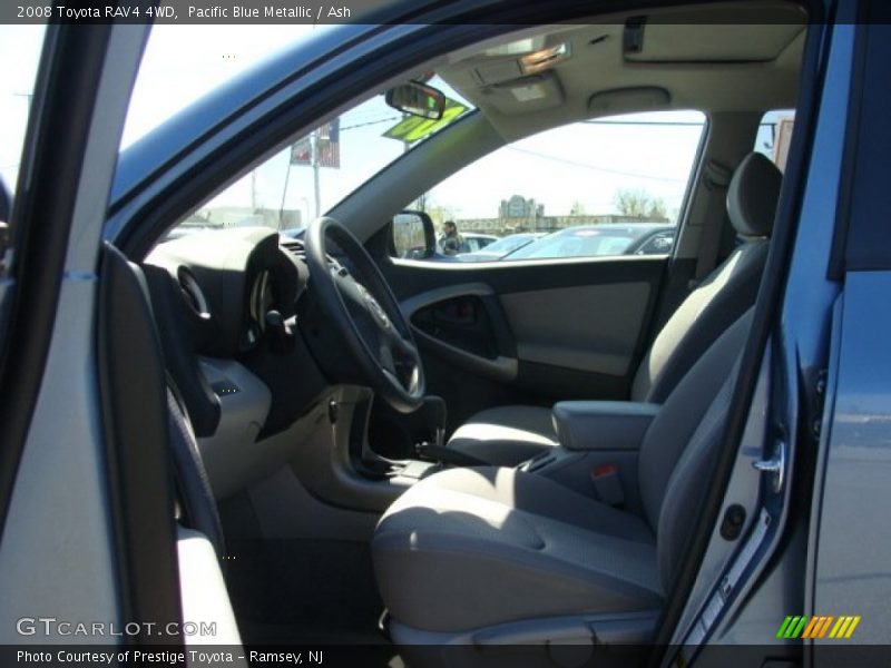 Pacific Blue Metallic / Ash 2008 Toyota RAV4 4WD