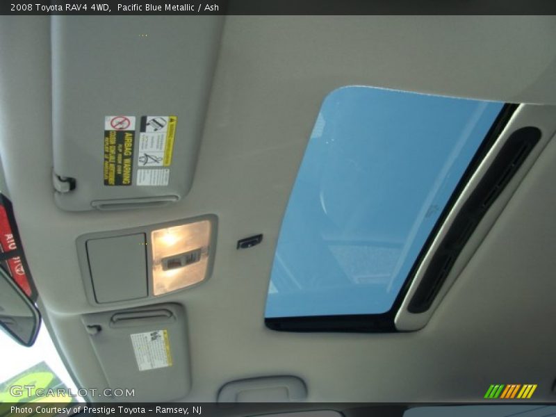 Pacific Blue Metallic / Ash 2008 Toyota RAV4 4WD