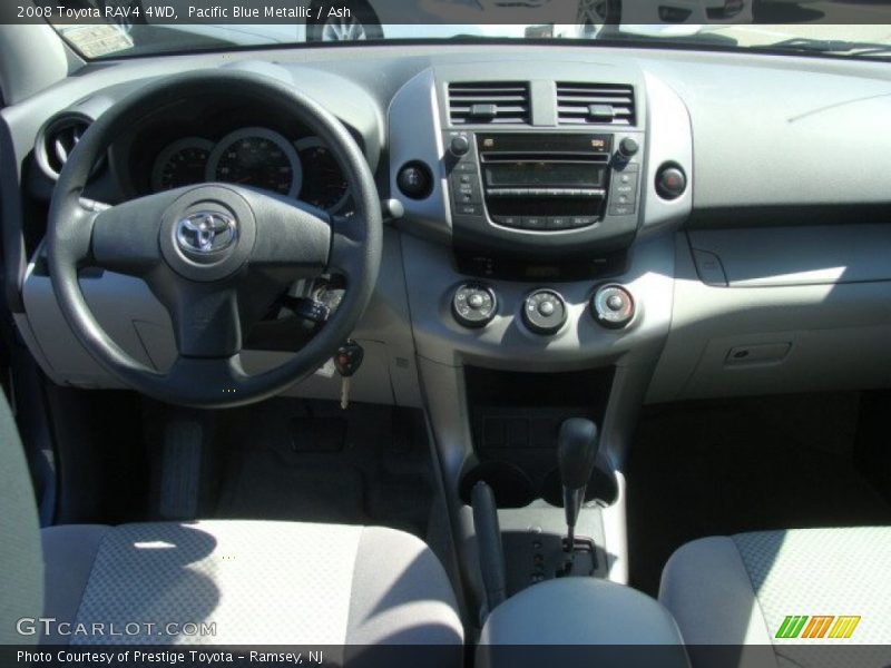Pacific Blue Metallic / Ash 2008 Toyota RAV4 4WD