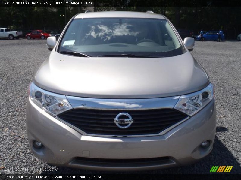 Titanium Beige / Beige 2012 Nissan Quest 3.5 SL