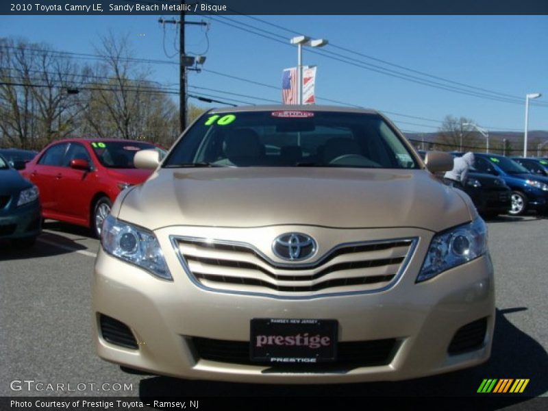 Sandy Beach Metallic / Bisque 2010 Toyota Camry LE