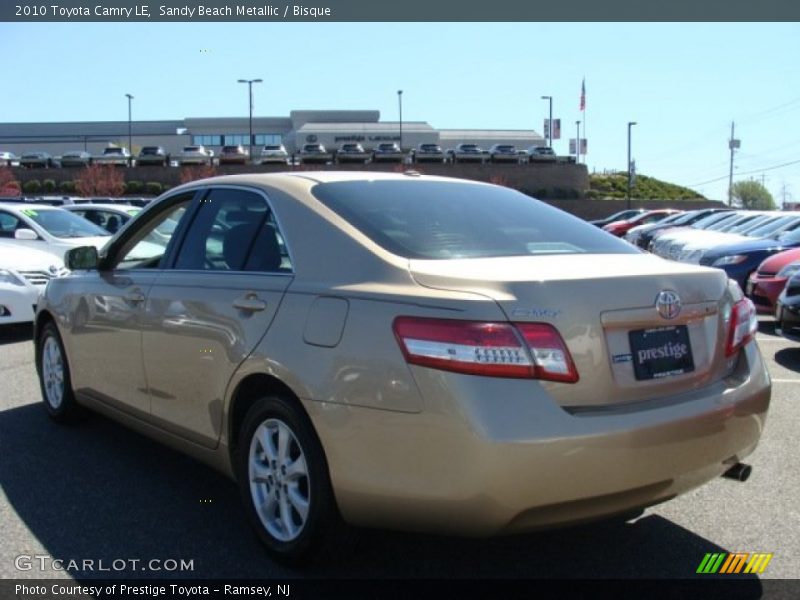 Sandy Beach Metallic / Bisque 2010 Toyota Camry LE