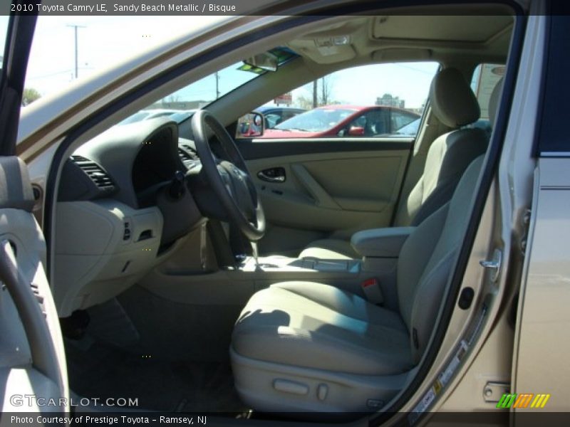 Sandy Beach Metallic / Bisque 2010 Toyota Camry LE