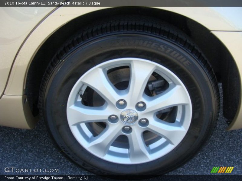 Sandy Beach Metallic / Bisque 2010 Toyota Camry LE