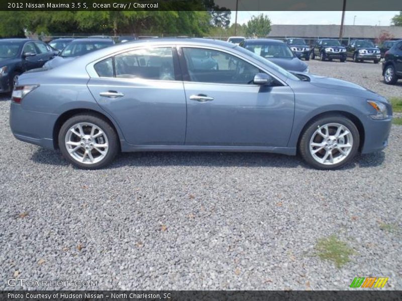 Ocean Gray / Charcoal 2012 Nissan Maxima 3.5 S