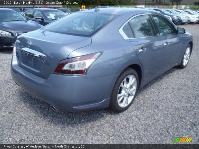 Ocean Gray / Charcoal 2012 Nissan Maxima 3.5 S