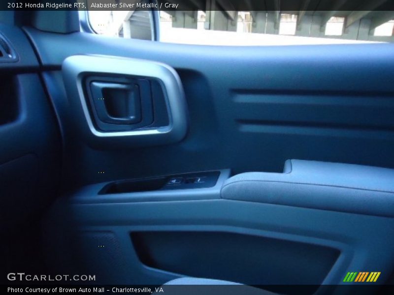 Alabaster Silver Metallic / Gray 2012 Honda Ridgeline RTS