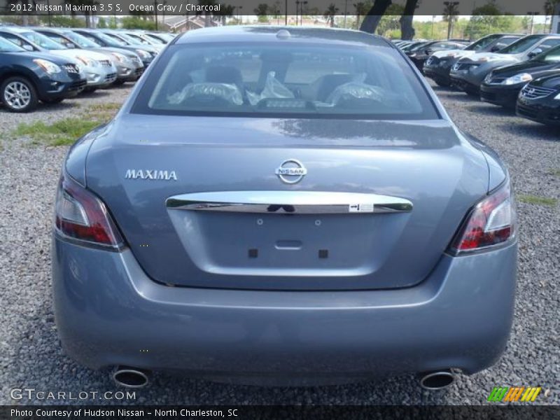 Ocean Gray / Charcoal 2012 Nissan Maxima 3.5 S