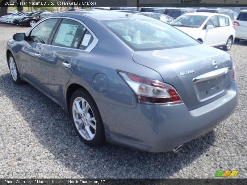 Ocean Gray / Charcoal 2012 Nissan Maxima 3.5 S