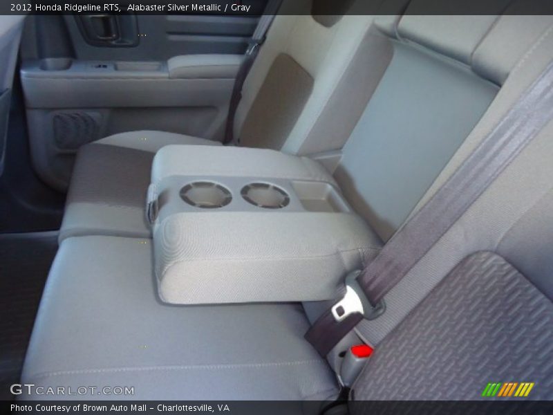 Alabaster Silver Metallic / Gray 2012 Honda Ridgeline RTS