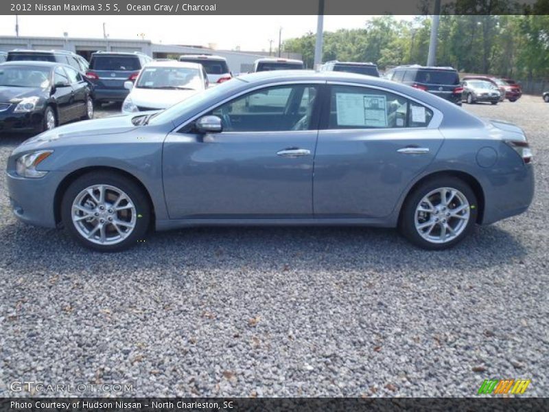 Ocean Gray / Charcoal 2012 Nissan Maxima 3.5 S