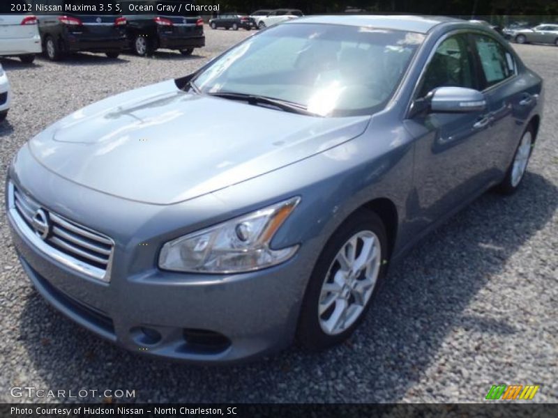 Ocean Gray / Charcoal 2012 Nissan Maxima 3.5 S