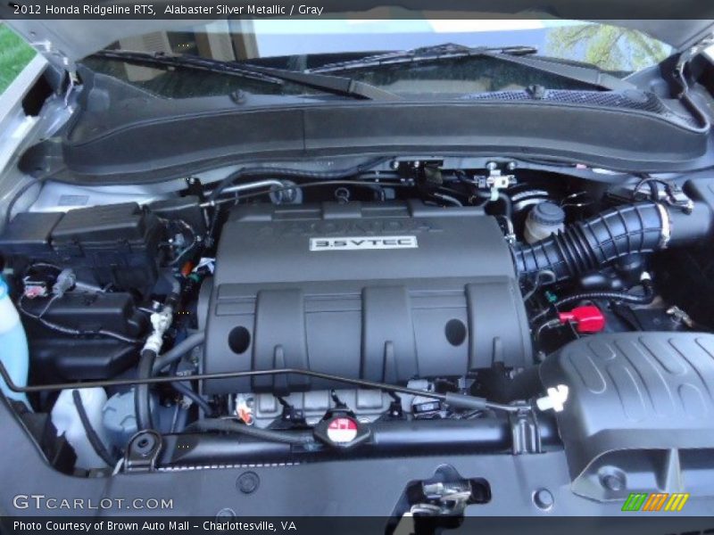 Alabaster Silver Metallic / Gray 2012 Honda Ridgeline RTS