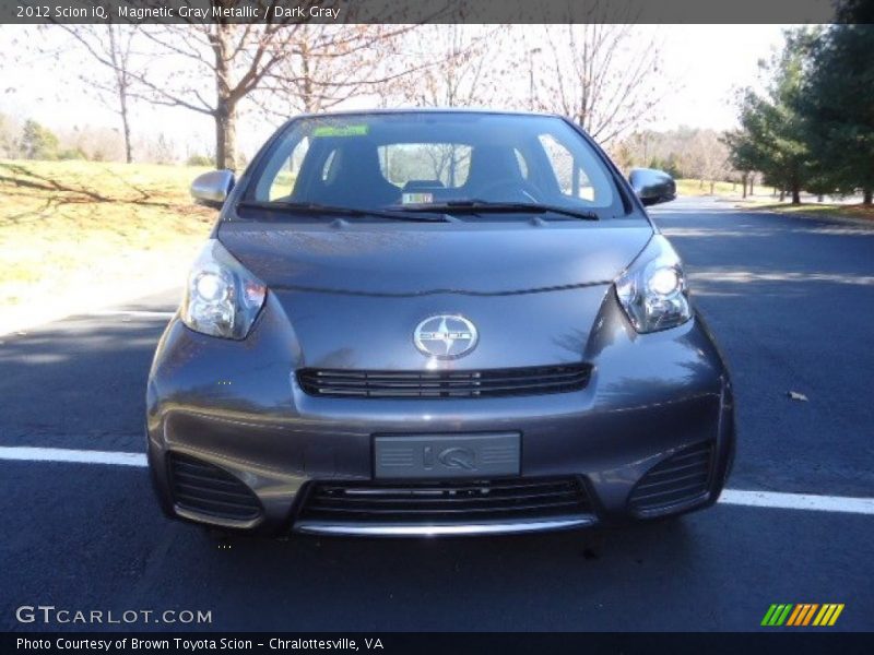 Magnetic Gray Metallic / Dark Gray 2012 Scion iQ