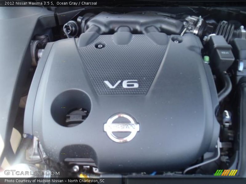 Ocean Gray / Charcoal 2012 Nissan Maxima 3.5 S