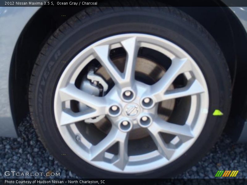 Ocean Gray / Charcoal 2012 Nissan Maxima 3.5 S