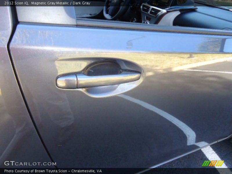 Magnetic Gray Metallic / Dark Gray 2012 Scion iQ